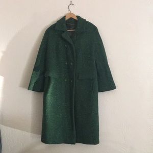 ViINTAGE Green Wool Coat